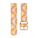 For Galaxy Watch 42mm Silicone Watch Band(Wavy Stripes)