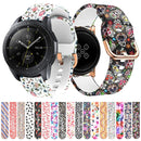 For Galaxy Watch 42mm Silicone Watch Band(Distorted Color)