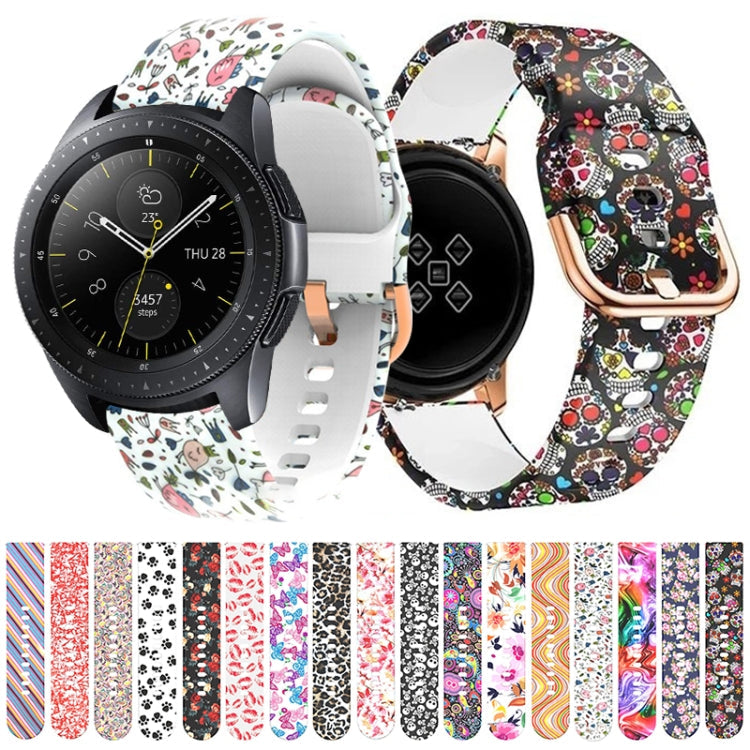 42mm & 46mm Silicone Watch Band(Animal Foot Prints)