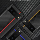 For Google Pixel 7 Pro 5G Ultra-thin Carbon Fiber Texture Splicing Phone Case(Blue)