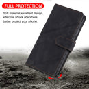For Samsung Galaxy S22 5G Skin Feel Card Slot Leather Phone Case(Black)