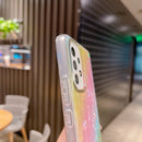 For Samsung Galaxy A03s Colorful Shell Texture TPU Phone Case(B5)