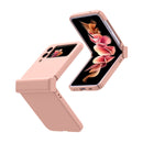 For Samsung Galaxy Z Flip3 5G Hinge Flip Phone Case(Pink)
