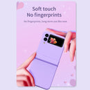 For Samsung Galaxy Z Flip3 5G Hinge Flip Phone Case(Pink)