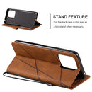 For Xiaomi Redmi 10C 4G Global/10 India Skin Feel Splicing Leather Phone Case(Brown)