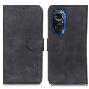 For Honor 50 SE / Huawei Nova 9 SE KHAZNEH Retro Texture Horizontal Flip Leather Phone Case(Black)