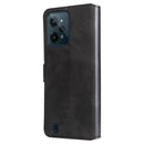 For OPPO Realme C31 Classic Calf Texture Flip Leather Case(Black)
