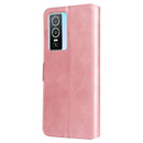 For vivo Y76s / Y76 5G Classic Calf Texture Flip Leather Case(Rose Gold)