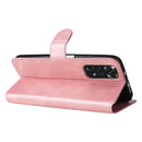 For Xiaomi Redmi Note 11 Global / Note 11S Classic Calf Texture Flip Leather Case(Rose Gold)