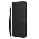 For Samsung Galaxy S22 Ultra 5G 3 Card Slots Multifunctional Leather Phone Case(Black)