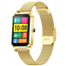 NX2 1.13 inch Color Screen Women Smart Watch, Support Physiological Reminder / Heart Rate Monitoring(Gold)