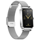 NX2 1.13 inch Color Screen Women Smart Watch, Support Physiological Reminder / Heart Rate Monitoring(Silver)