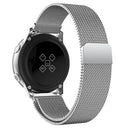 For Galaxy Watch Active Milanese Watch Band(Silver)