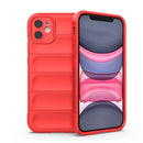 Magic Shield TPU + Flannel Phone Case For iPhone 11(Red)