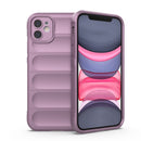 Magic Shield TPU + Flannel Phone Case For iPhone 11(Purple)