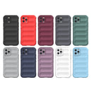 Magic Shield TPU + Flannel Phone Case For iPhone 11 Pro(Dark Green)