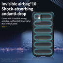 For iPhone 11 Pro Magic Shield TPU + Flannel Phone Case (Grey)