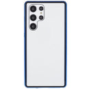 For Samsung Galaxy S22 Ultra 5G Anti-peeping Magnetic Double-sided Tempered Glass Phone Case(Purple)