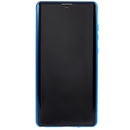 For Samsung Galaxy S22 Ultra 5G Anti-peeping Magnetic Double-sided Tempered Glass Phone Case(Purple)
