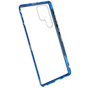 For Samsung Galaxy S22 Ultra 5G Anti-peeping Magnetic Double-sided Tempered Glass Phone Case(Black)