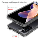 For Xiaomi Redmi Note 11 Pro+ 5G Scratchproof TPU + Acrylic Protective Phone Case(Black)