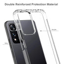 For Xiaomi Redmi Note 11 Pro+ 5G Scratchproof TPU + Acrylic Protective Phone Case(Black)