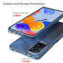 For Xiaomi Redmi Note 11 Pro Global/Redmi Note 11 Pro 5G Global Scratchproof TPU + Acrylic Protective Phone Case(Black)