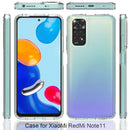 For Xiaomi Redmi Note 11 Global/Redmi Note 11S Scratchproof TPU + Acrylic Protective Phone Case(Black)