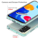 For Xiaomi Redmi Note 11 Global/Redmi Note 11S Scratchproof TPU + Acrylic Protective Phone Case(Black)