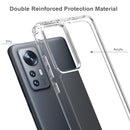 For Xiaomi 12/12X Scratchproof TPU + Acrylic Protective Phone Case(Transparent)