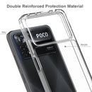 For Xiaomi Poco X4 Pro 5G Scratchproof TPU + Acrylic Protective Phone Case(Transparent)