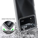 For Xiaomi Poco X4 Pro 5G Scratchproof TPU + Acrylic Protective Phone Case(Transparent)