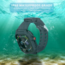 RedPepper TPU + PC + Silicone Waterproof Watch Case For Apple Watch Series 7 41mm