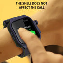 RedPepper TPU + PC + Silicone Waterproof Watch Case For Apple Watch Series 7 41mm