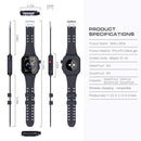 RedPepper TPU + PC + Silicone Waterproof Watch Case For Apple Watch Series 7 41mm
