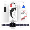 RedPepper TPU + PC + Silicone Waterproof Watch Case For Apple Watch Series 7 41mm
