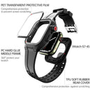 RedPepper TPU + PC + Silicone Waterproof Watch Case For Apple Watch Series 7 45mm