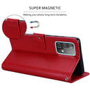 For Xiaomi Redmi 10C Rose Embossed Leather Phone Case(Red)