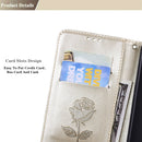 For Xiaomi Redmi 10C Rose Embossed Leather Phone Case(Gold)
