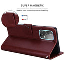 For Xiaomi Redmi 10C Rose Embossed Leather Phone Case(Brown)