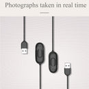 For Xiaomi Mi Band 4 Mijobs Watch Charging Cable, Lengthï¼š 25cm(Black)