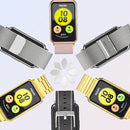 For Huawei Watch Fit Mijobs Milan Buckle Stainless Steel Watch Band(Gold)