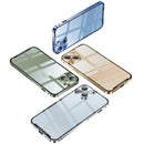 For iPhone 13 Pro Frosted Metal Phone Case (Gold)