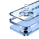 For iPhone 13 Pro Frosted Metal Phone Case (Gold)