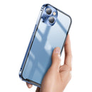 For iPhone 13 Pro Frosted Metal Phone Case (Gold)