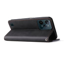 For OPPO Realme C31 4G Stitching-Color Flip Leather Phone Case(Grey)