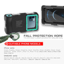 RedPepper 2nd Generation Diving Waterproof Protective Case(Black + Blue)