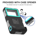 RedPepper 2nd Generation Diving Waterproof Protective Case(Black + Blue)