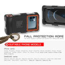 RedPepper 2nd Generation Diving Waterproof Protective Case(Black + Orange)