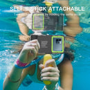 RedPepper 2nd Generation Diving Waterproof Protective Case(Black + Green)